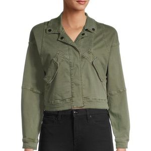 Black Noir military-style jacket M green